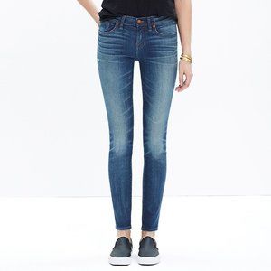 Madewell Skinny Skinny Jeans Edmonton Wash Size 28 Ankle Crop